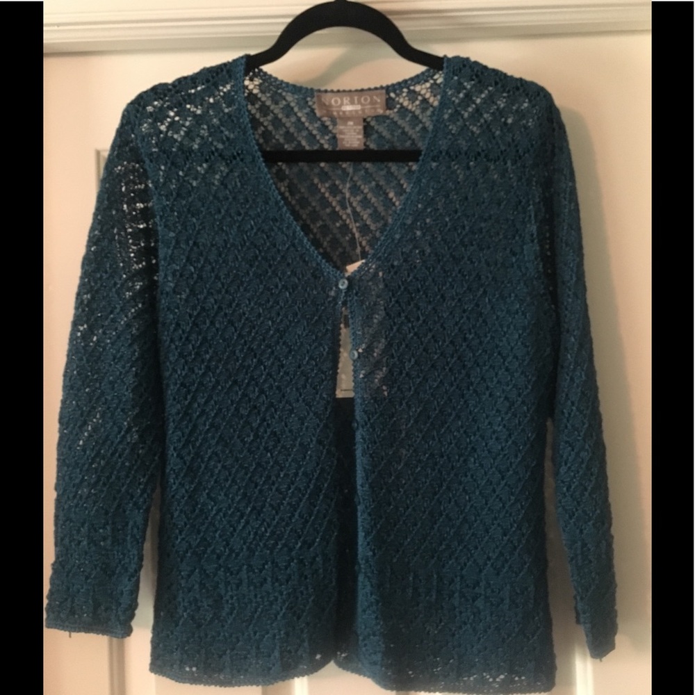 NWT Norton McNaughton Cardigan
